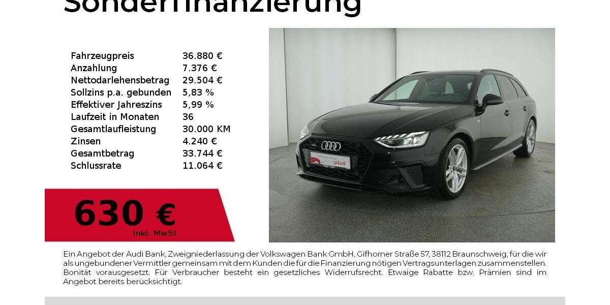 Audi A4 43.900 km 36.880 &euro; Nürnberg 90441