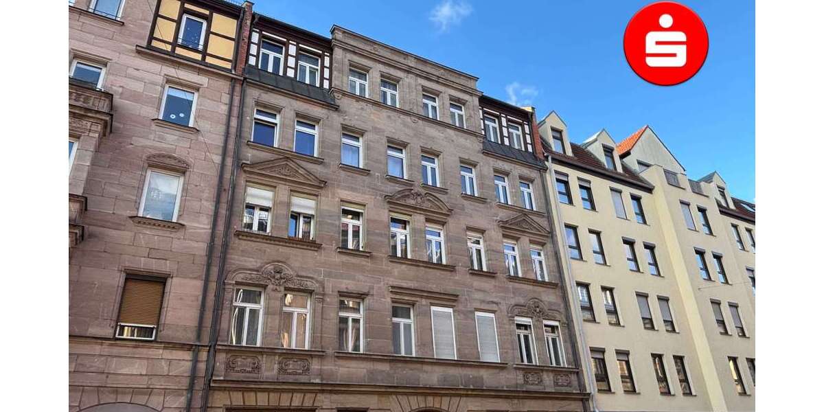 Etagenwohnung Fürth Südstadt - 2 Zimmer, 54 m&sup2;, 185.000&euro; | Angebot:25920527