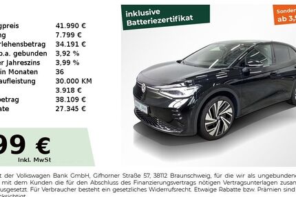 VW ID.5 33.275 km 41.650 &euro; Fürth 90763
