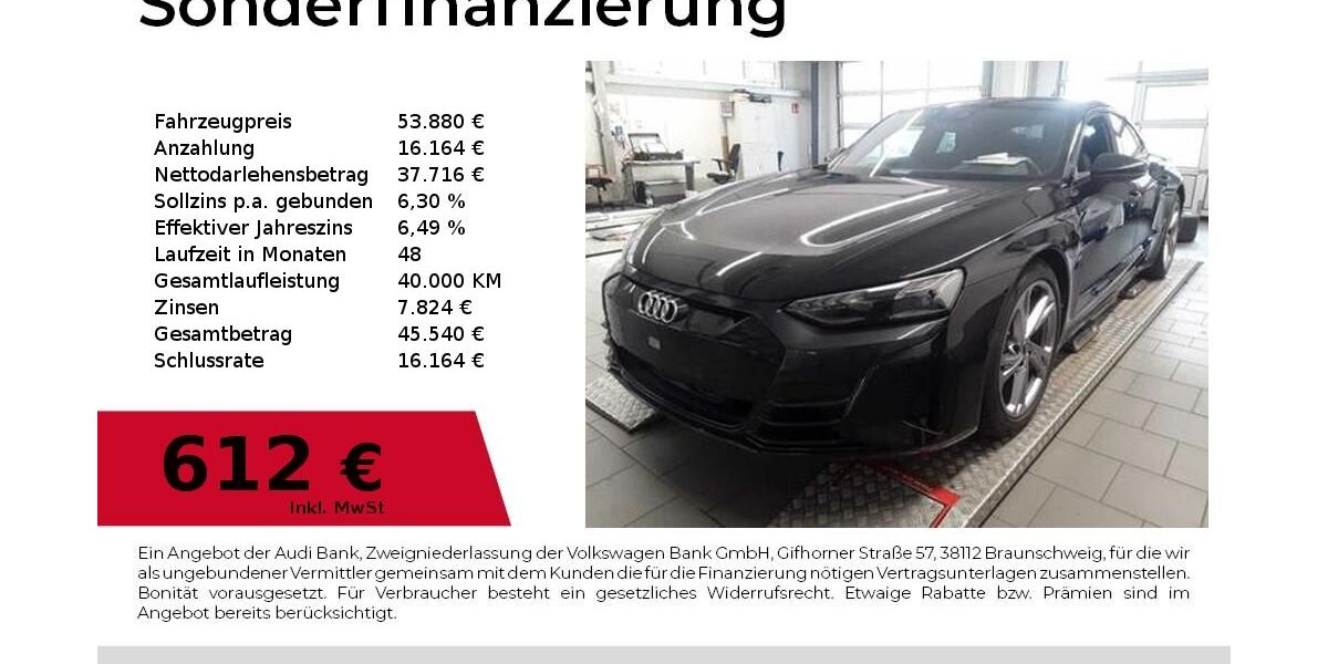 Audi e-tron GT 27.600 km 53.880 &euro; Nürnberg 90411