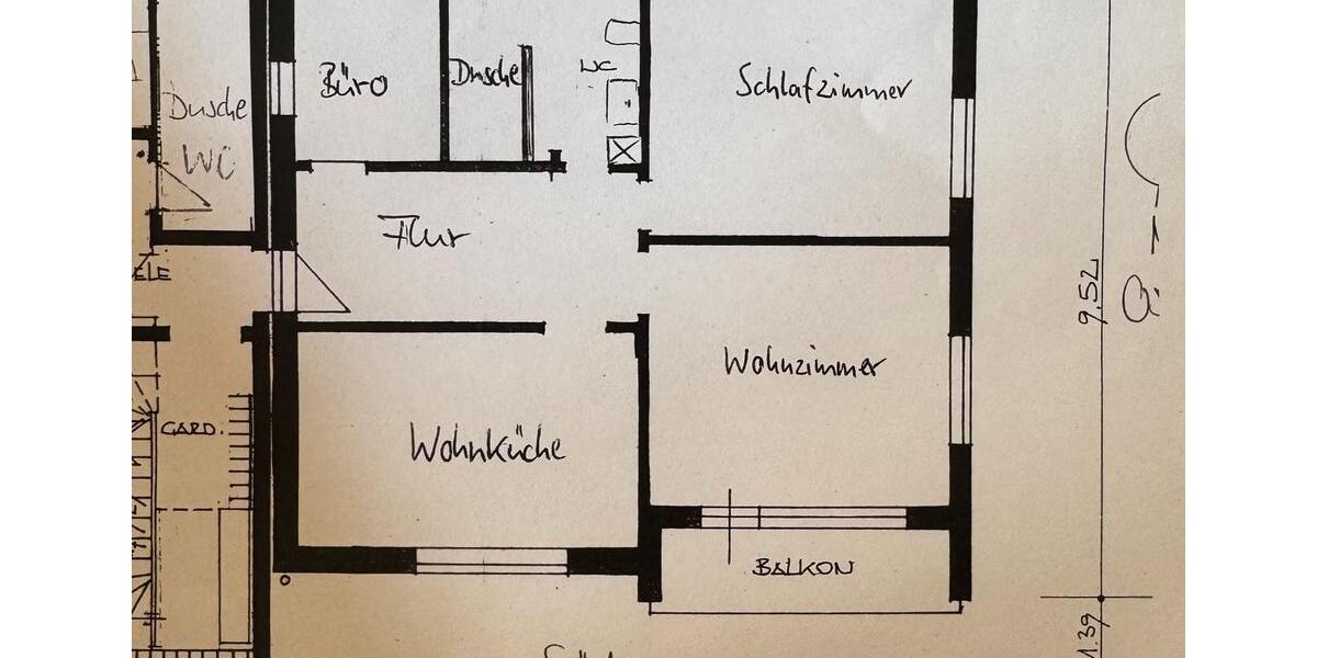 Erdgeschoßwohnung Aurachtal - 2.5 Zimmer, 90 m&sup2;, 980&euro; | Angebot:25917478