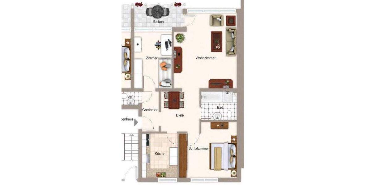 Etagenwohnung Stein Oberweihersbuch - 3 Zimmer, 76 m&sup2;, 253.930&euro; | Angebot:25682811