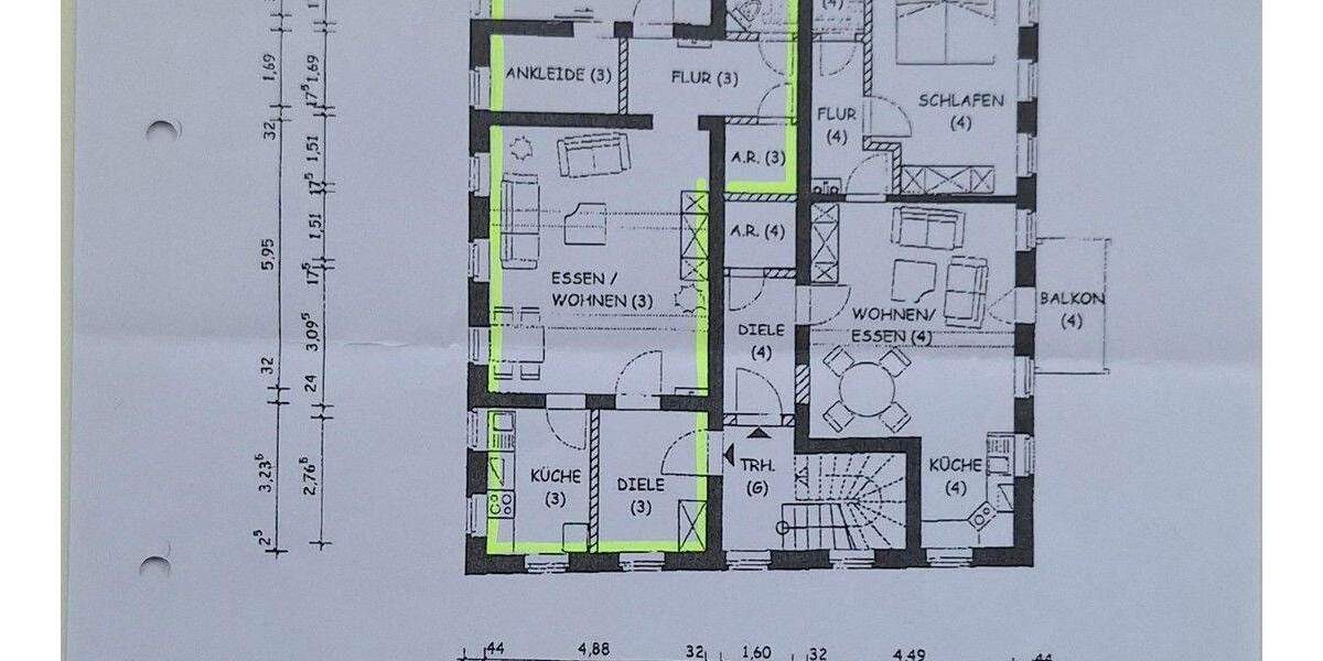 Etagenwohnung Nürnberg Katzwang - 2 Zimmer, 79 m&sup2;, 314.999&euro; | Angebot:25851922