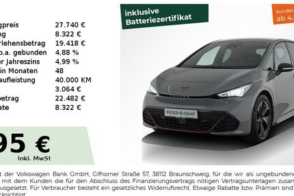 Cupra Born 24.350 km 27.740 &euro; Nürnberg 90441
