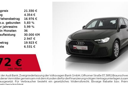 Audi A1 9.999 km 20.880 &euro; Nürnberg 90441