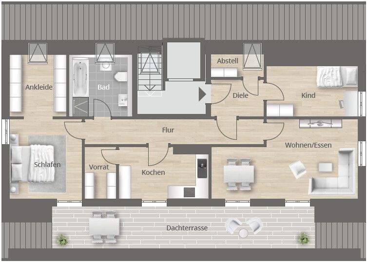 Etagenwohnung Bubenreuth - 3 Zimmer, 103 m&sup2;, 670.000&euro; | Angebot:25801825