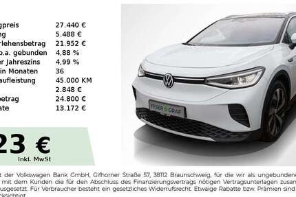 VW ID.4 66.650 km 27.440 &euro; Forchheim 91301