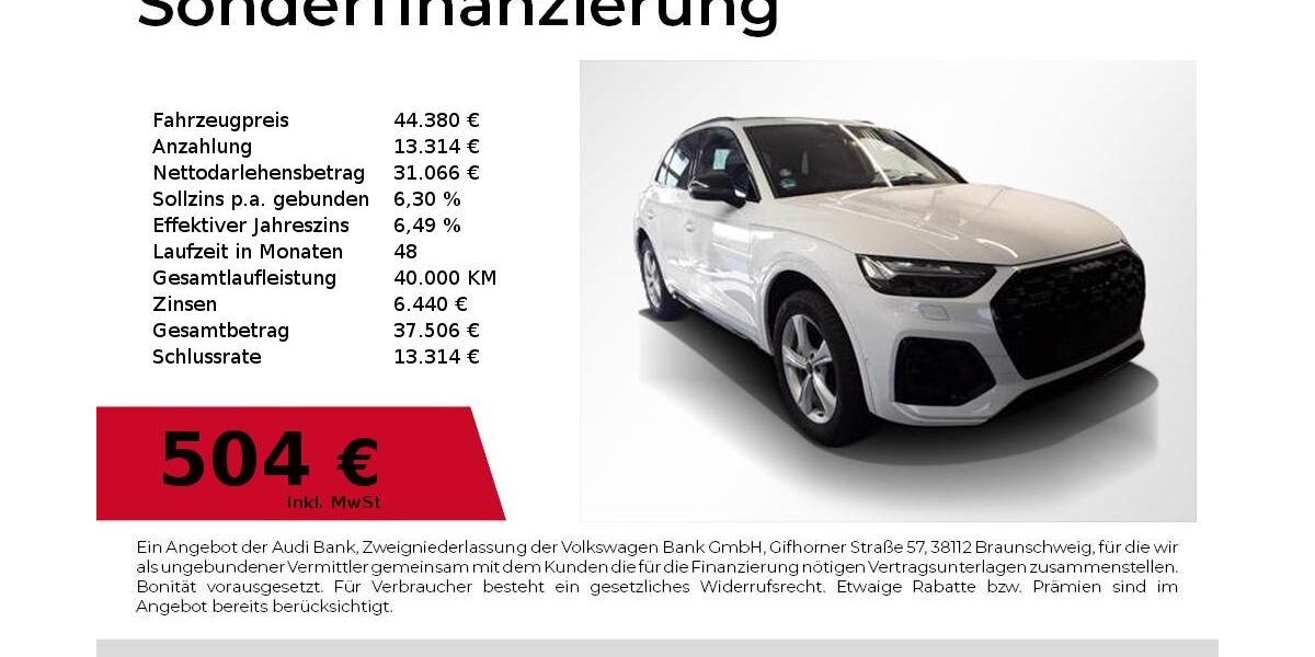 Audi Q5 56.400 km 44.380 &euro; Nürnberg 90411
