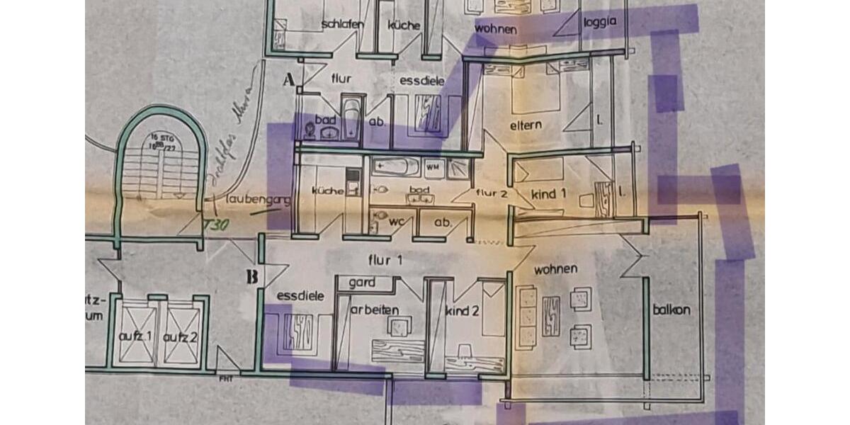 Dachgeschoßwohnung Erlangen Alterlangen - 5 Zimmer, 138 m&sup2;, 399.000&euro; | Angebot:27171740