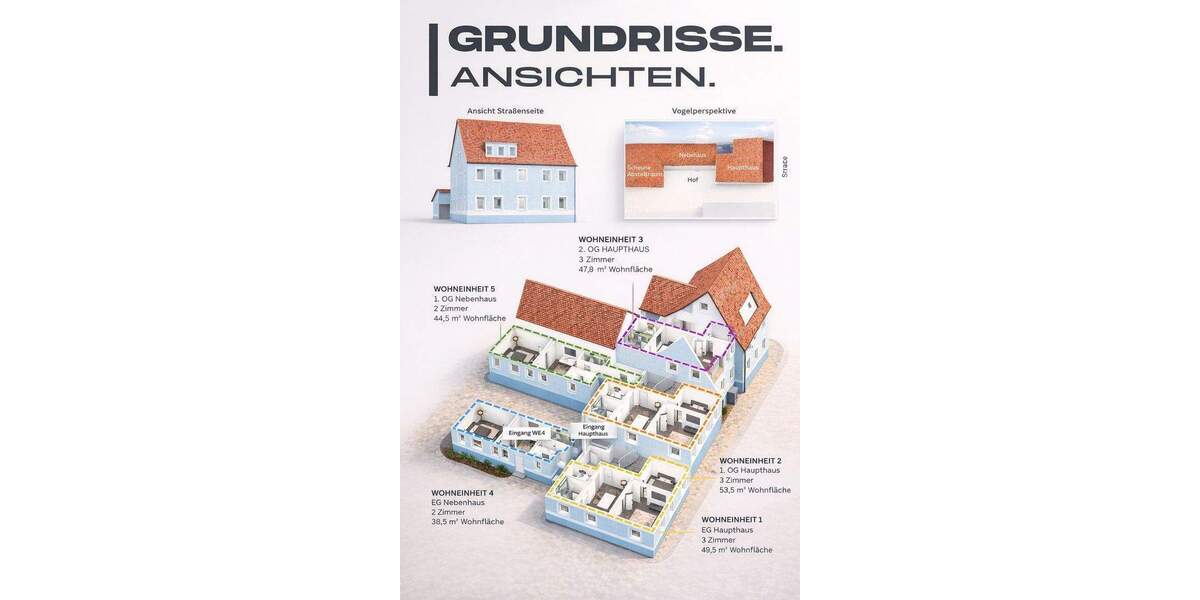 Mehrfamilienhaus, Wohnhaus Herzogenaurach - 1 Zimmer, 250 m&sup2;, 1.395.000&euro; | Angebot:25896530