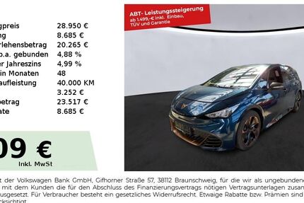 Cupra Born 6.950 km 28.950 &euro; Nürnberg 90441