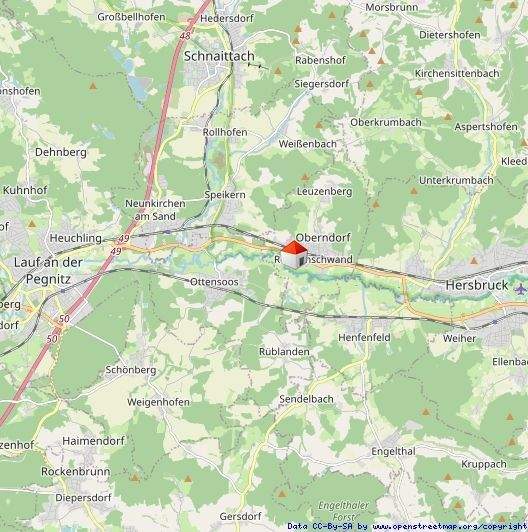 Etagenwohnung Reichenschwand - 2 Zimmer, 57 m&sup2;, 179.000&euro; | Angebot:25664915