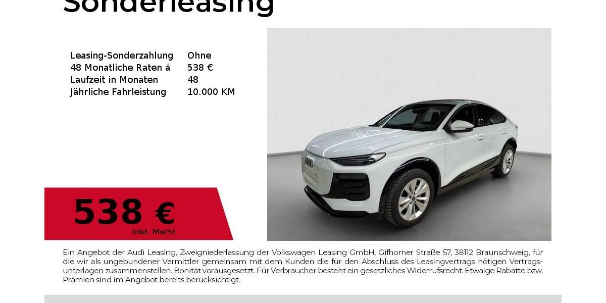 Audi Q6 e-tron 16.050 km 55.650 &euro; Erlangen 91058