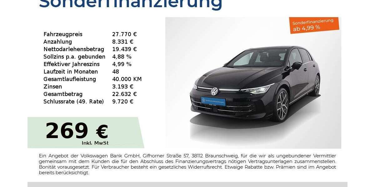 VW Golf 31.839 km 27.770 &euro; Nürnberg 90441