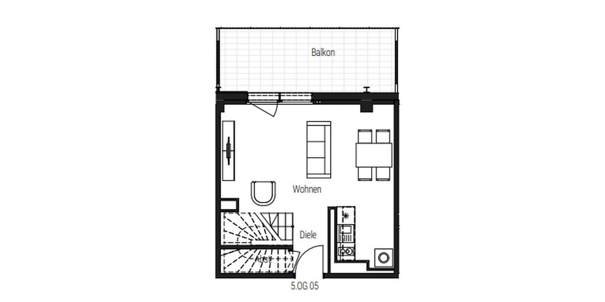 Etagenwohnung Nürnberg Gibitzenhof - 3 Zimmer, 77 m&sup2;, 1.702&euro; | Angebot:25350317