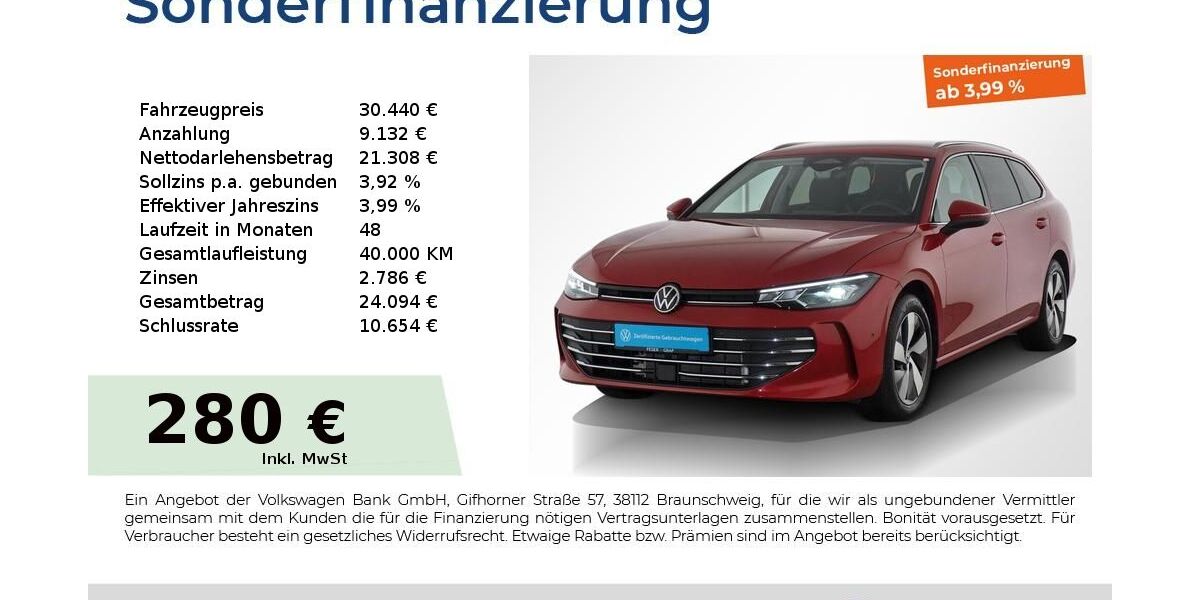 VW Passat Variant 27.150 km 30.440 &euro; Nürnberg 90441