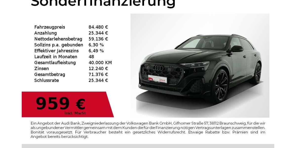 Audi Q8 17.400 km 83.240 &euro; Nürnberg 90411