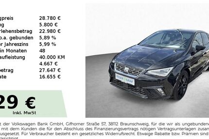 Seat Ibiza 7.400 km 28.780 &euro; Schwabach 91126
