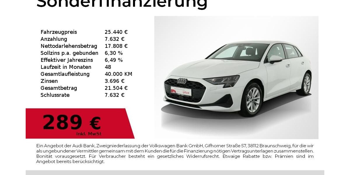 Audi A3 10.400 km 25.440 &euro; Nürnberg 90411