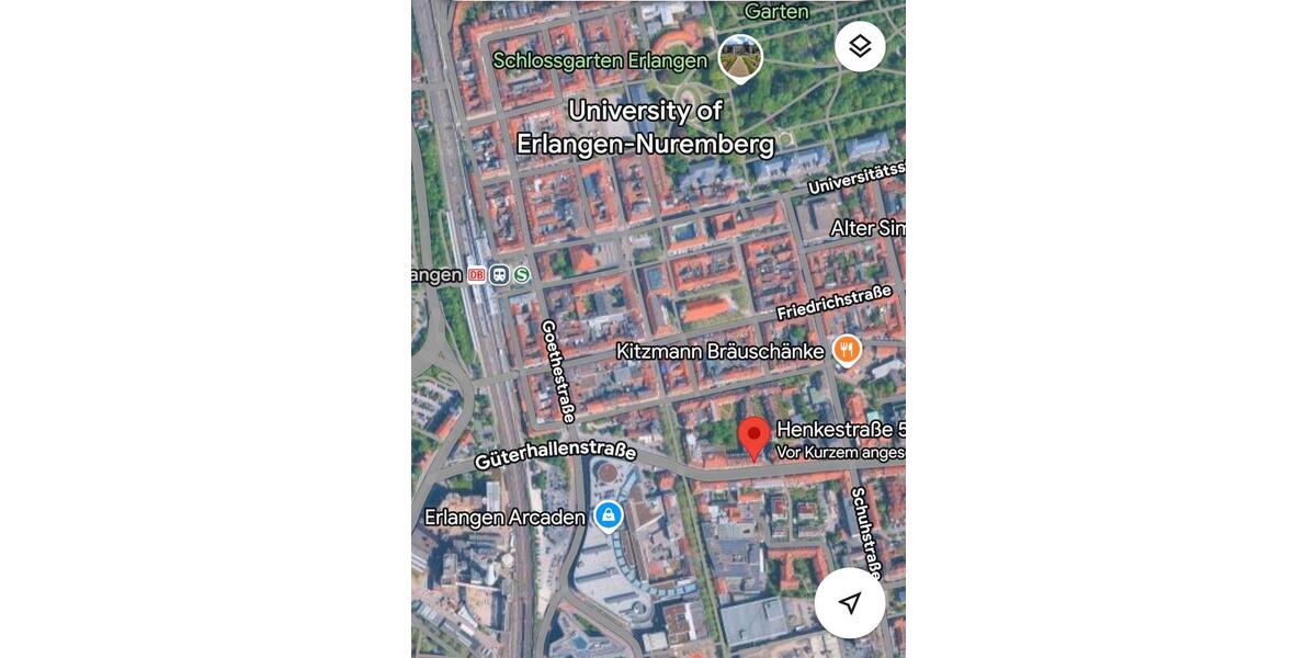 Etagenwohnung Nürnberg Erlenstegen - 1 Zimmer, 17 m&sup2;, 670&euro; | Angebot:25881512