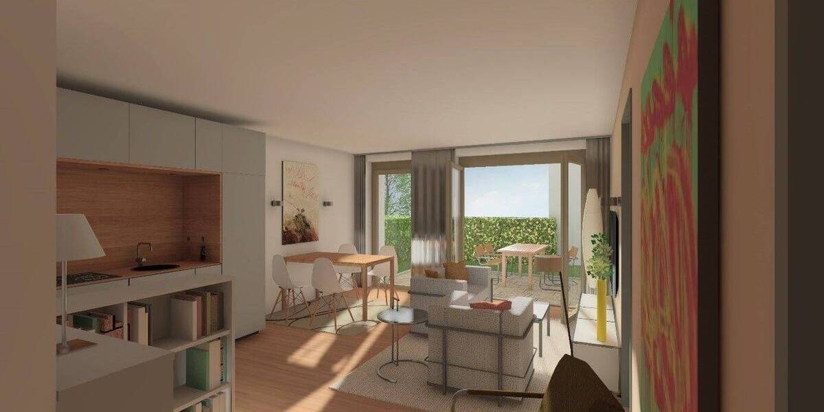 Etagenwohnung Nürnberg St Peter - 2 Zimmer, 56 m&sup2;, 369.800&euro; | Angebot:25741122