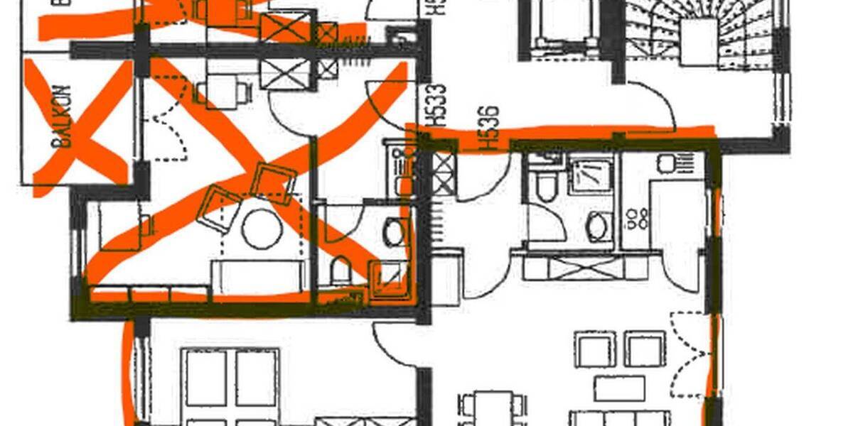 Etagenwohnung Fürth Südstadt - 2 Zimmer, 45 m&sup2;, 140.000&euro; | Angebot:26016293