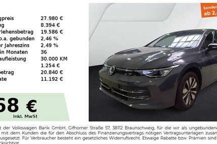 VW Golf 25.824 km 27.980 &euro; Fürth 90763