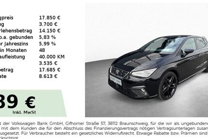 Seat Ibiza 29.150 km 16.950 &euro; Schwabach 91126