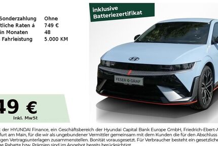 Hyundai IONIQ 5 8.625 km 58.990 &euro; Fürth 90763