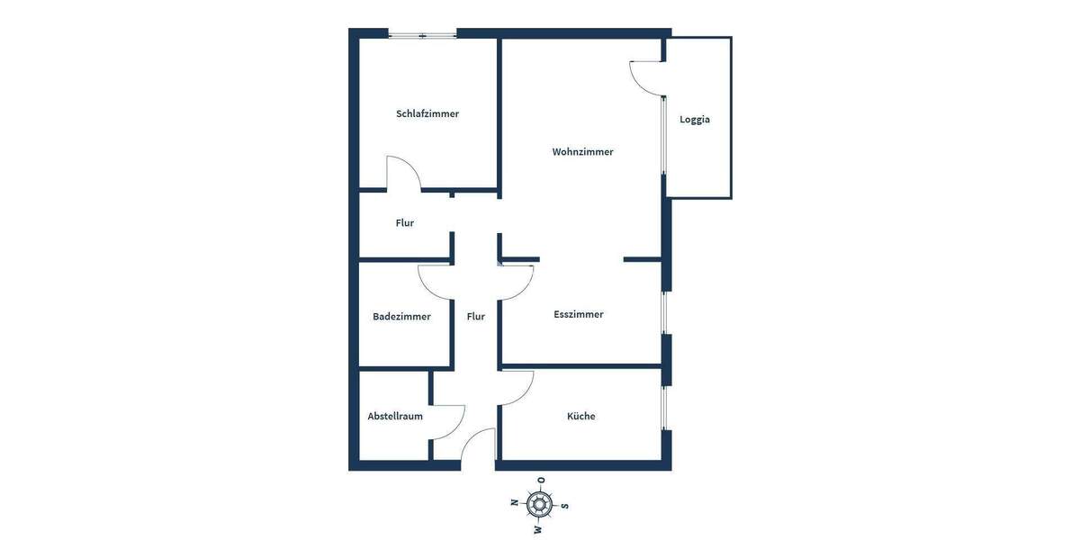 Etagenwohnung Erlangen Sieglitzhof - 3 Zimmer, 83 m&sup2;, 299.000&euro; | Angebot:25741085