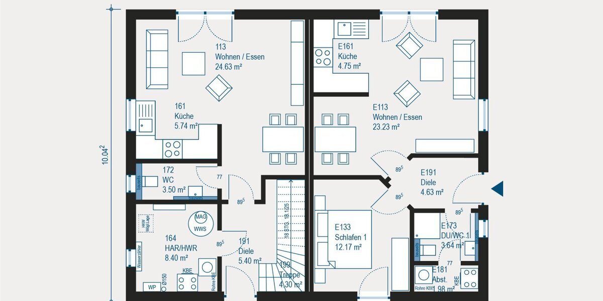 Individuelles Mehrfamilienhaus in Stein - Flexibles Wohnen mit allkauf Qualität und Service - Mehrfamilienhaus, Wohnhaus Stein | Angebot:27531586