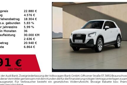 Audi Q2 7.700 km 22.880 &euro; Nürnberg 90441