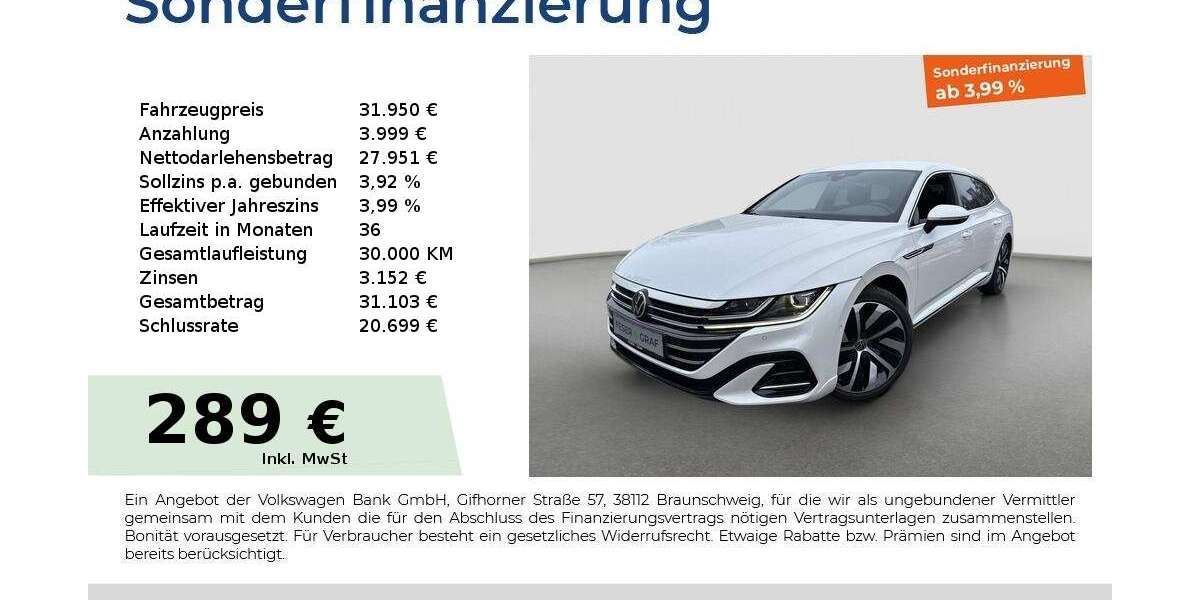 VW Arteon 65.090 km 31.950 &euro; Cadolzburg 90556