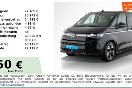VW T7 Multivan 1.250 km 75.440 &euro; Nürnberg 90441