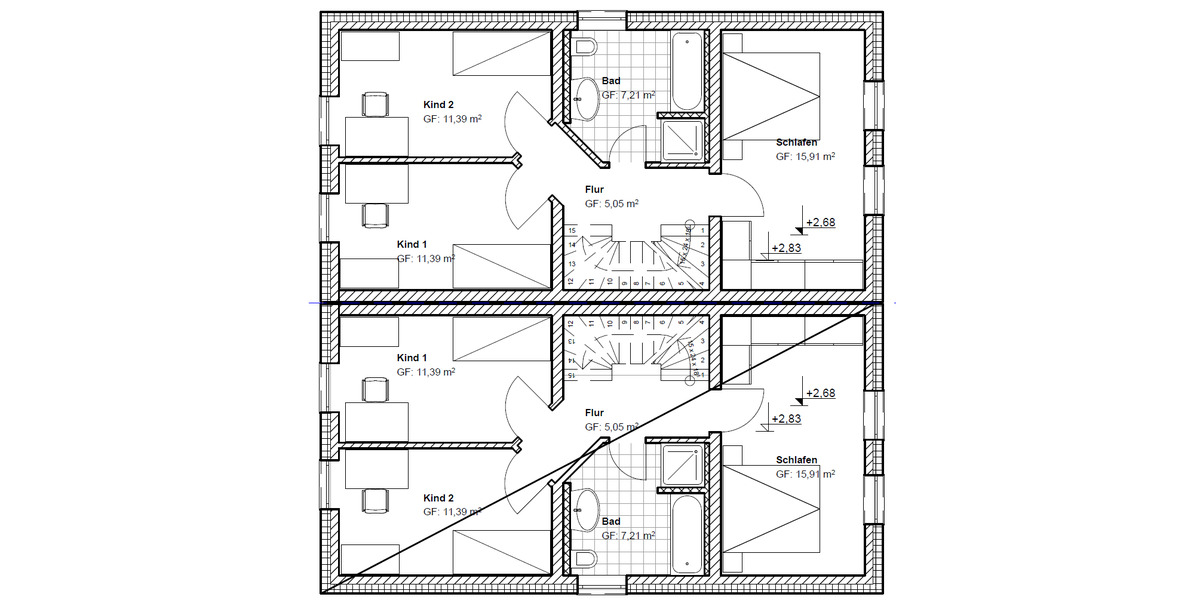 Doppelhaushälfte Schwarzenbruck - 5 Zimmer, 140 m&sup2;, 580.000&euro; | Angebot:25732199