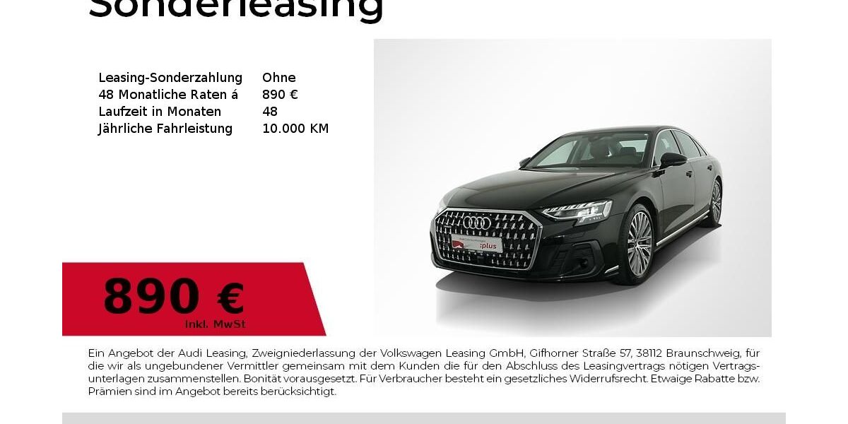 Audi A8 24.350 km 57.880 &euro; Nürnberg 90441