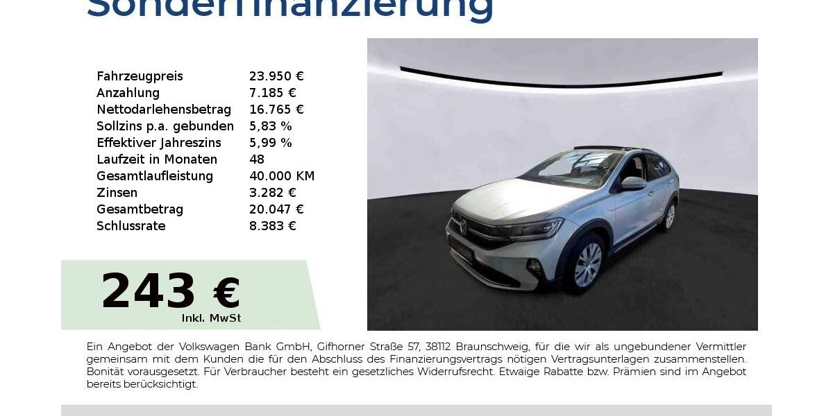 VW Taigo 22.650 km 23.800 &euro; Nürnberg 90431