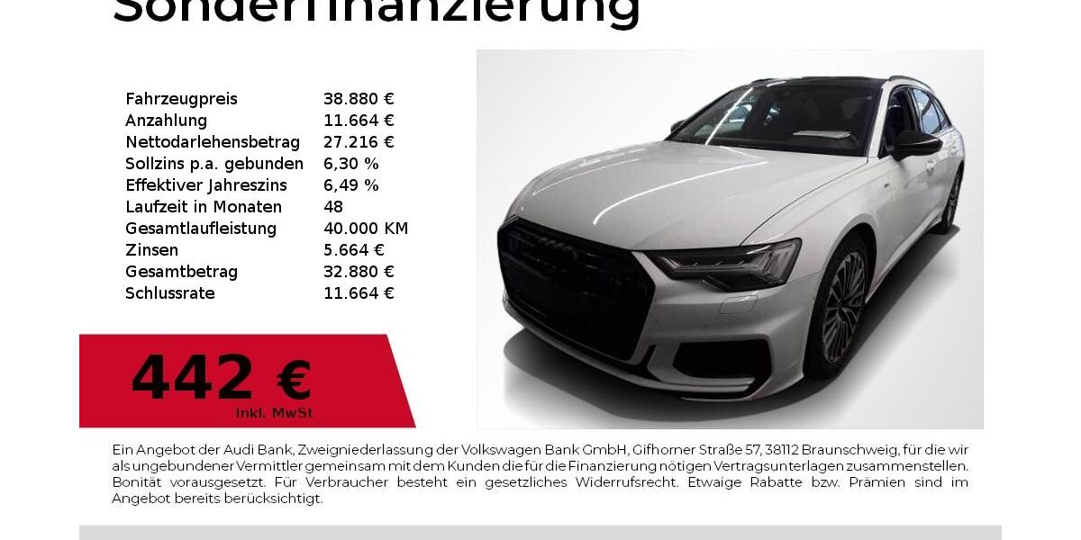 Audi A6 84.800 km 38.880 &euro; Nürnberg 90411