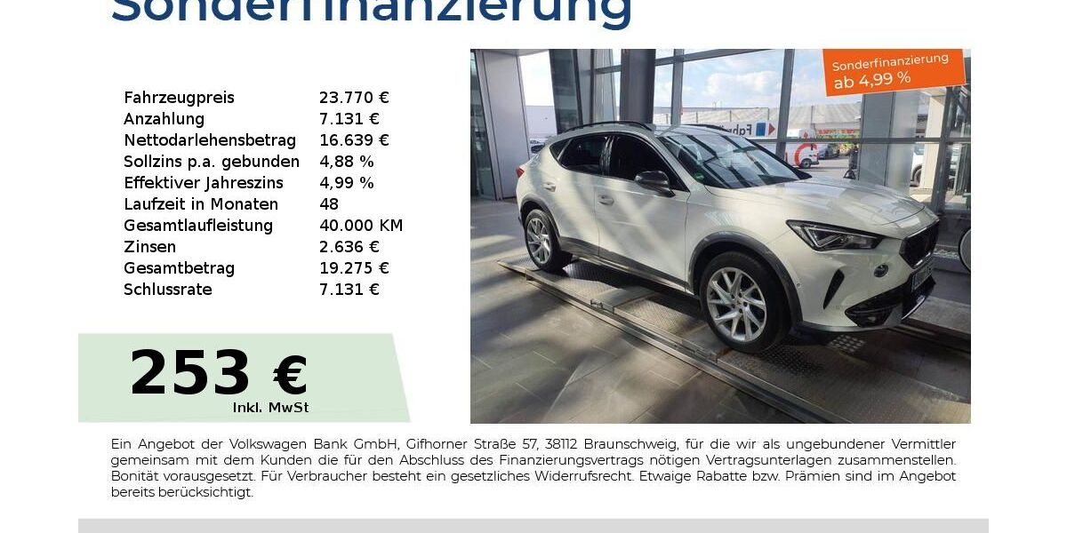 Cupra Formentor 17.250 km 23.770 &euro; Nürnberg 90441