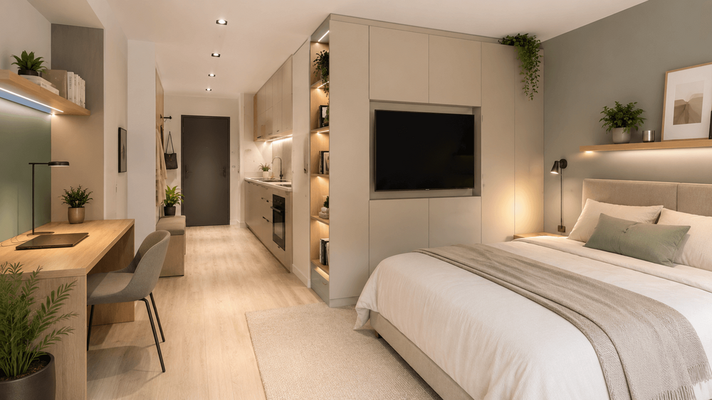 Etagenwohnung Fürth Altstadt - 1 Zimmer, 35 m&sup2;, 270.000&euro; | Angebot:26766405