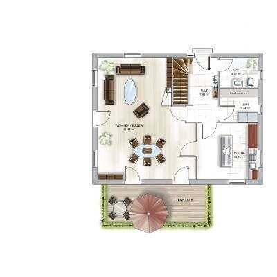 Einfamilienhaus Rückersdorf Ludwigshöhe - 4 Zimmer, 130 m&sup2;, 796.300&euro; | Angebot:25797002