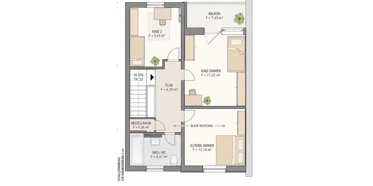 Reihenhaus Nürnberg Altenfurt - 4 Zimmer, 100 m&sup2;, 480.000&euro; | Angebot:27267926
