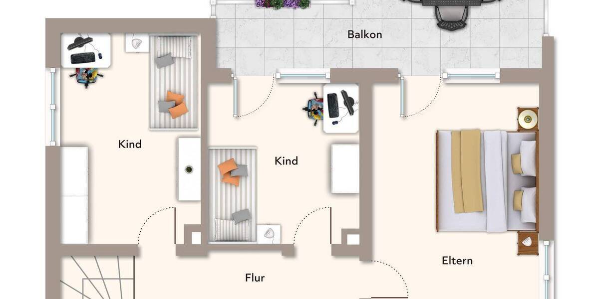 Einfamilienhaus Erlangen Büchenbach - 6 Zimmer, 131 m&sup2;, 680.000&euro; | Angebot:26377175