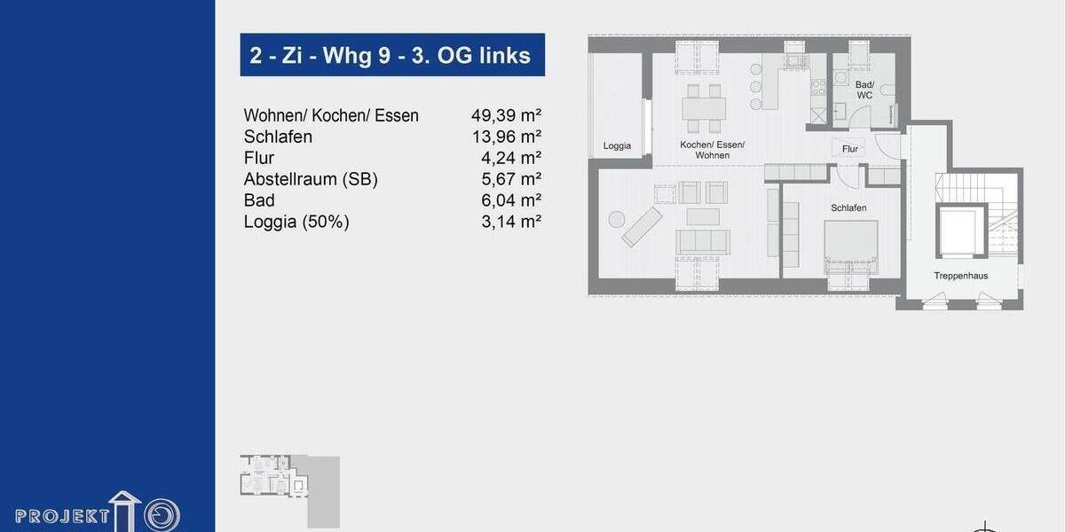 Etagenwohnung Herzogenaurach - 2 Zimmer, 76 m&sup2;, 450.000&euro; | Angebot:25697096