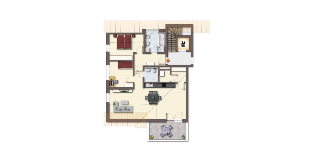 Etagenwohnung Feucht - 3 Zimmer, 94 m&sup2;, 470.000&euro; | Angebot:25676754