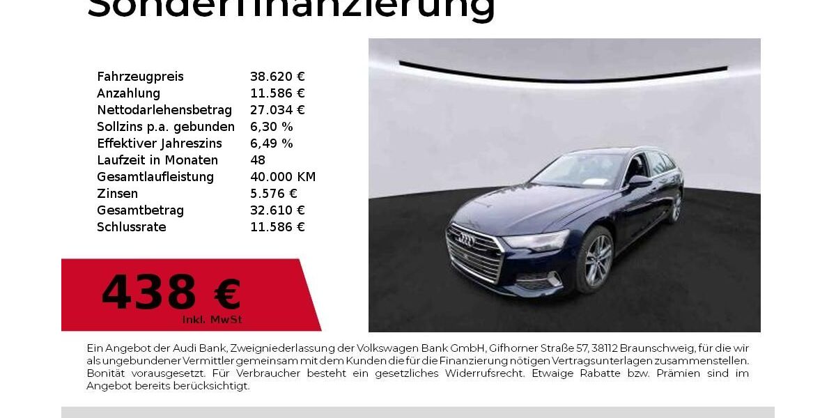 Audi A6 61.900 km 38.620 &euro; Lauf an der Pegnitz 91207