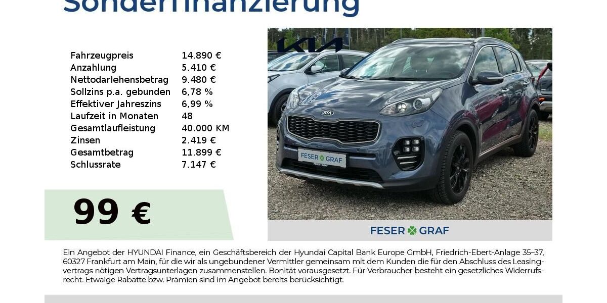 Kia Sportage 138.230 km 14.890 &euro; Roth 91154