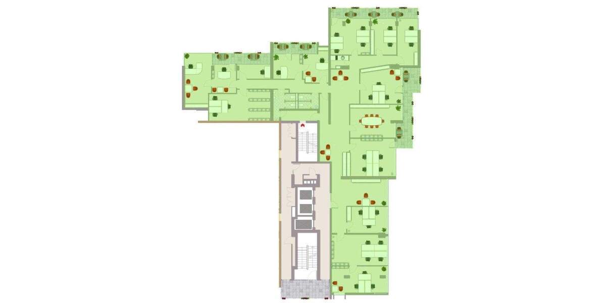 Gewerbeobjekt Fürth Innenstadt - 1 Zimmer, 496 m&sup2;, 5.900&euro; | Angebot:25664428