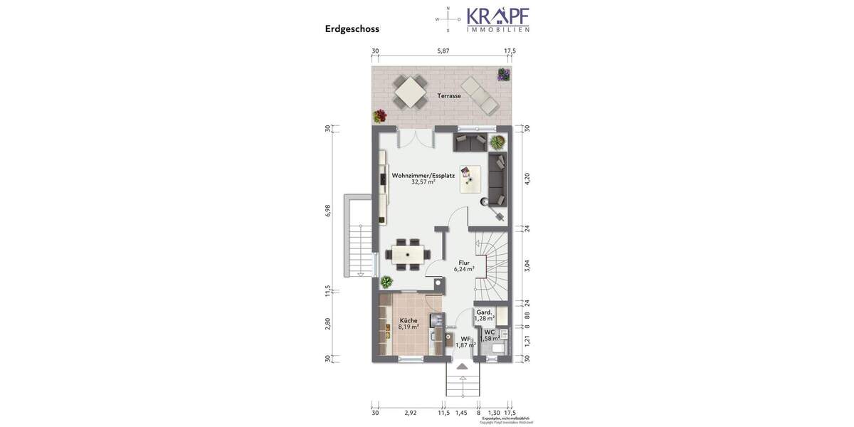 Doppelhaushälfte Höchstadt a.d.Aisch Höchstadt - 4 Zimmer, 102 m&sup2;, 330.000&euro; | Angebot:25696326