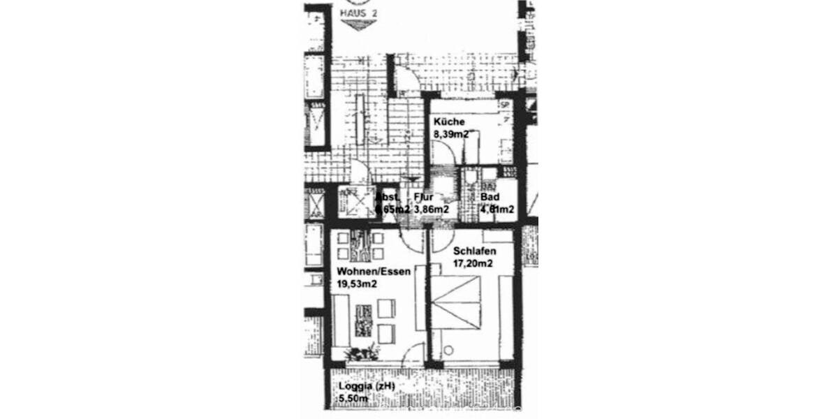 Etagenwohnung Lauf an der Pegnitz Lauf - 2 Zimmer, 63 m&sup2;, 750&euro; | Angebot:26833722